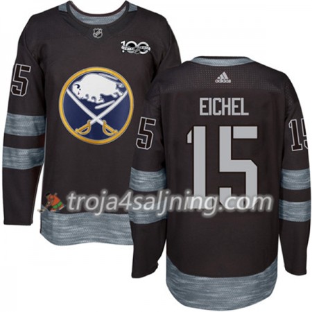 Buffalo Sabres tröja Jack Eichel 15 1917-2017 100th Anniversary Adidas Svart Authentic - NHL Tröjor Herr Buffalo Sabres tröja Jack Eichel 15 1917-2017 100th Anniversary Adidas Svart Authentic - NHL Tröjor Herr